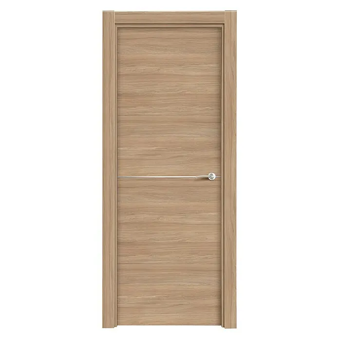 Puerta interior Roble Urban 100AL - 62,5 x 203 cm, Izquierda, Roble claro, Macizo