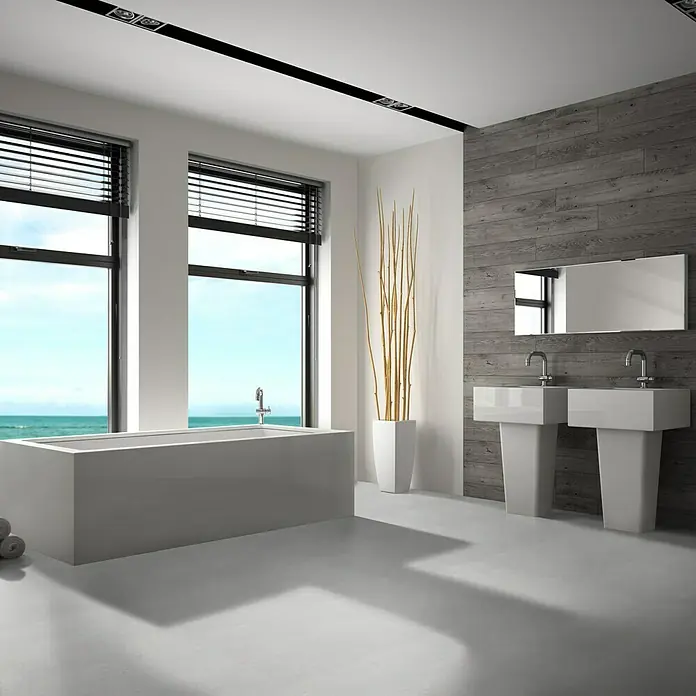 Handmuster Isocore Inside Sardegna - 280 x 120 x 8 mm, Fliesenoptik - Stimmungsaufnahme