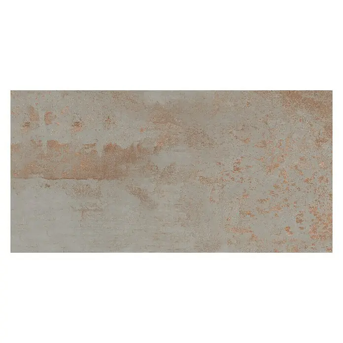Momastela Feinsteinzeugfliese Ruggine - 62 x 31 cm, Grigio, Glasiert
