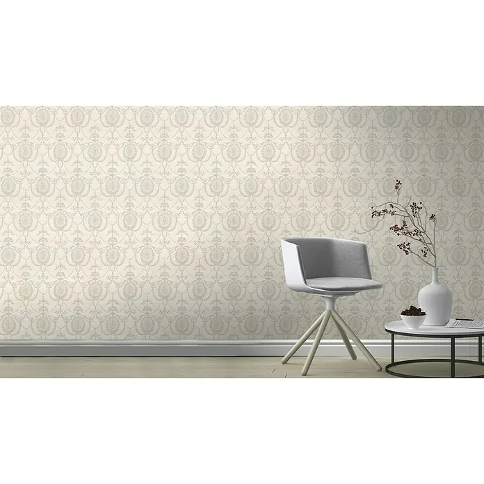 Rasch Trianon Vliestapete II - Altrosé, Ornament, 10,05 x 0,53 m - Stimmungsaufnahme