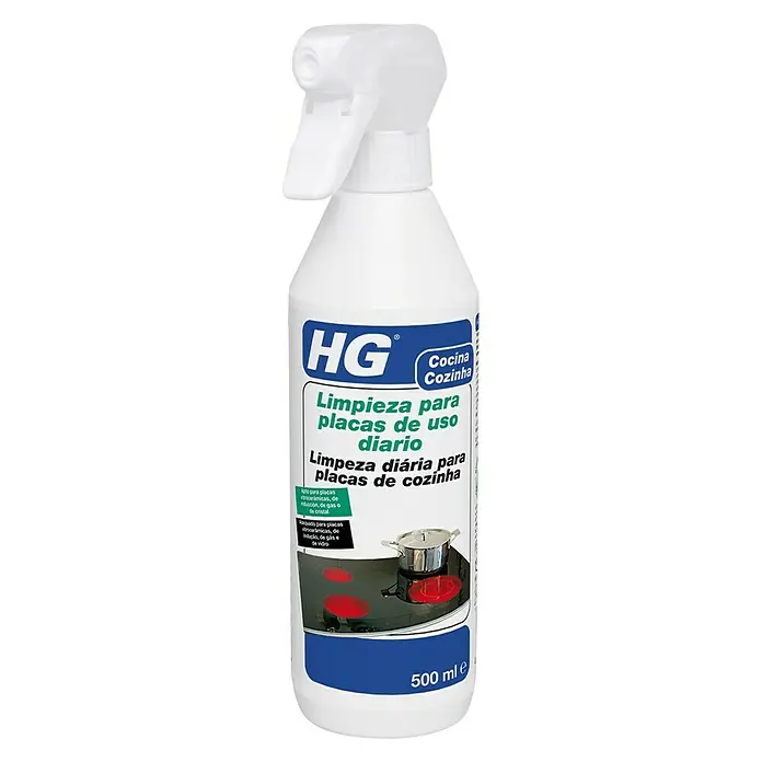 HG Limpiador para placas de uso diario - 500 ml, Bote de rociado