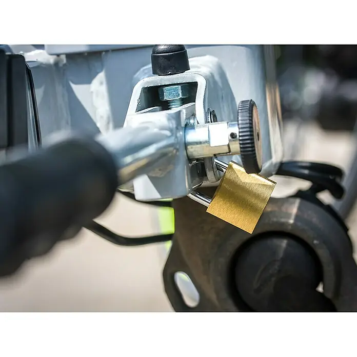 Eufab Fahrradträger Luke - Geeignet für: 4 Fahrräder, Max. Ladegewicht: 70 kg, Passend für: Fahrzeuge mit Anhängerkupplung - Detailaufnahme