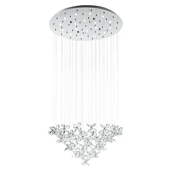 Eglo LED-Pendelleuchte Saraceno - Höhe: 150 cm - Vorderansicht