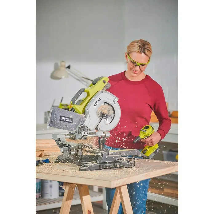 Ryobi ONE+ Compresor de batería R18VI - 18 V, Iones de litio, Sin batería