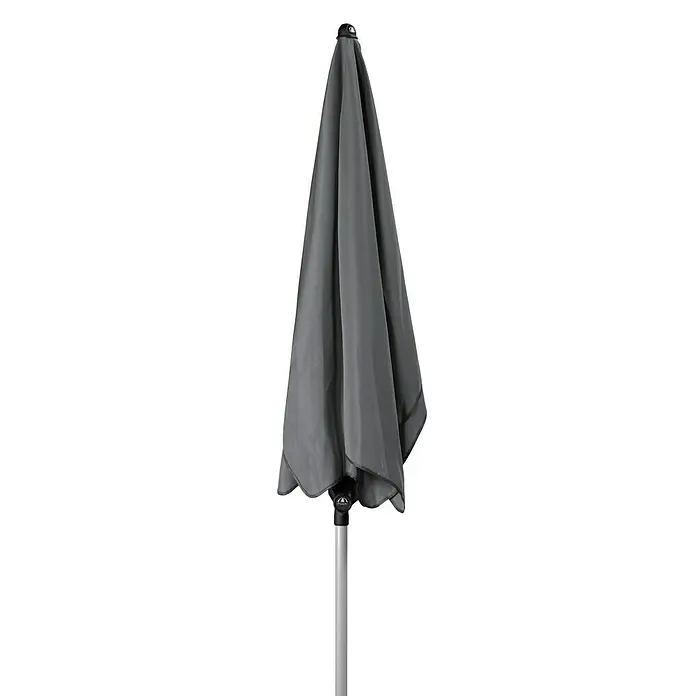 Doppler Sonnenschirm Active Paragon - Anthrazit, 180 x 120 cm - Rechte Seitenansicht
