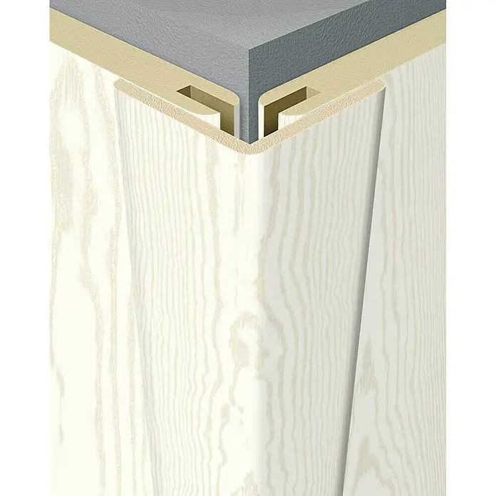 LOGOCLIC Paneel Variation Kiefer Weiß - L x B x S: 1.300 x 202 x 10 mm, Holzoptik, 1,58 m²