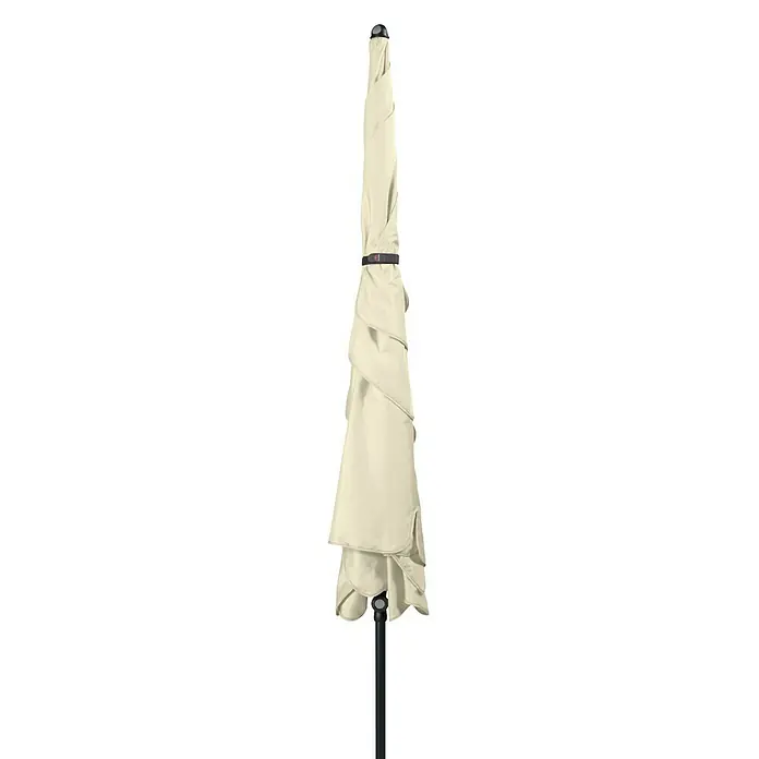 Doppler Sonnenschirm Sunline Waterproof III - Natur, 260 x 150 cm - Rechte Seitenansicht
