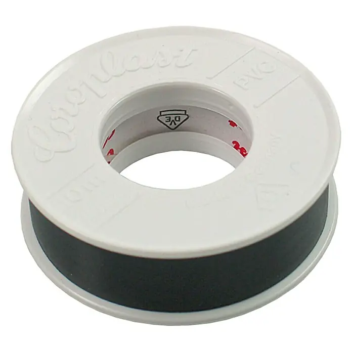 Coroplast PVC-Isolierband - 10 m x 15 mm, Schwarz