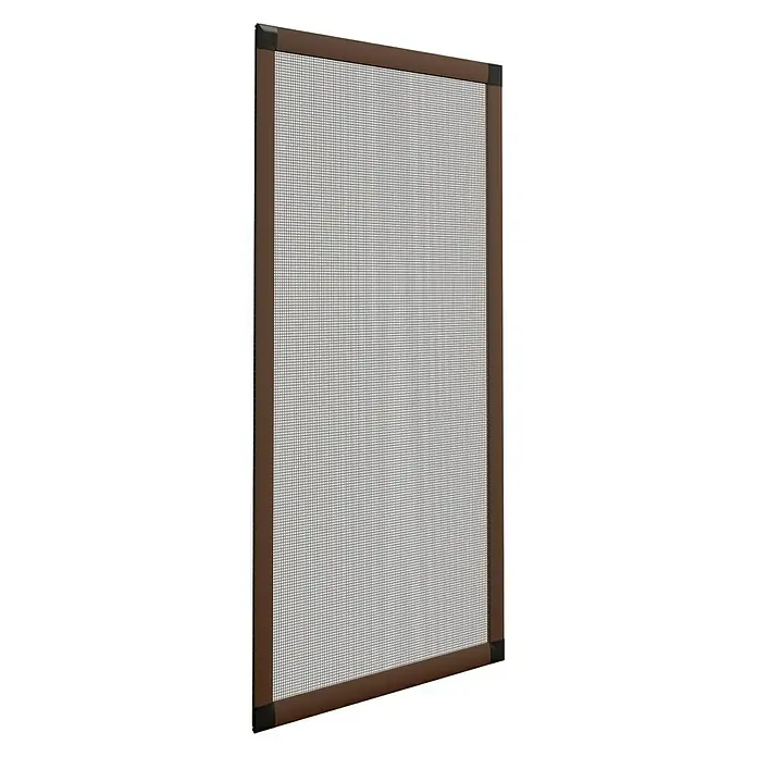 Mosquitera para ventana corredera - An x Al: 70 x 130 cm, Color bastidor: Bronce