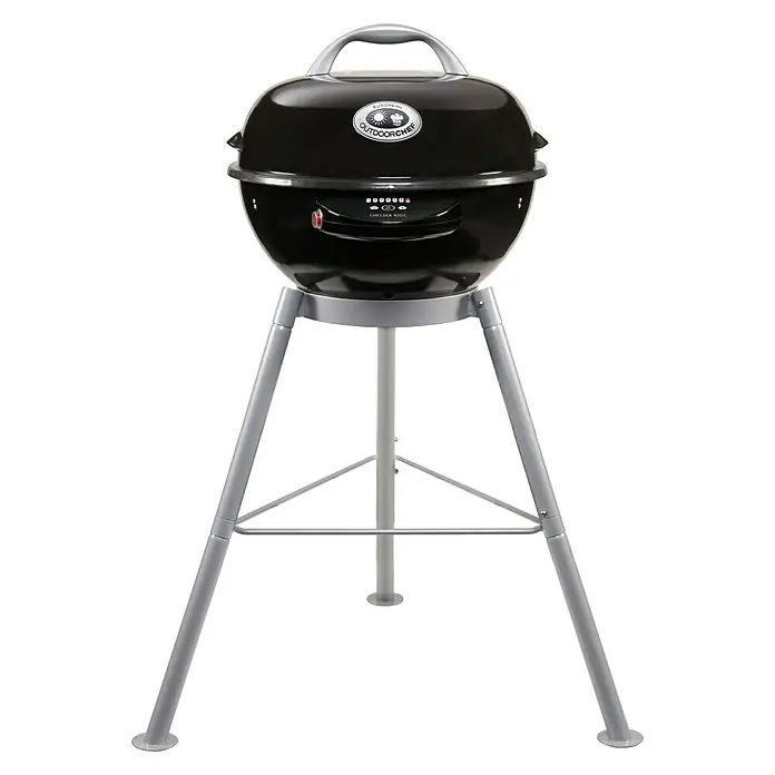 Outdoorchef Elektrogrill Chelsea 420 E - 2 kW, Hauptgrillfläche: Ø 39,5 cm - Vorderansicht