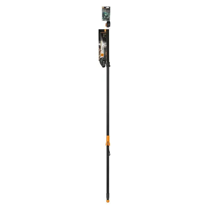 Fiskars Cortarramas telescópico Set - Bypass, Capacidad de corte: 32 mm, Incluye adaptador para sierra de podar - Vista frontal