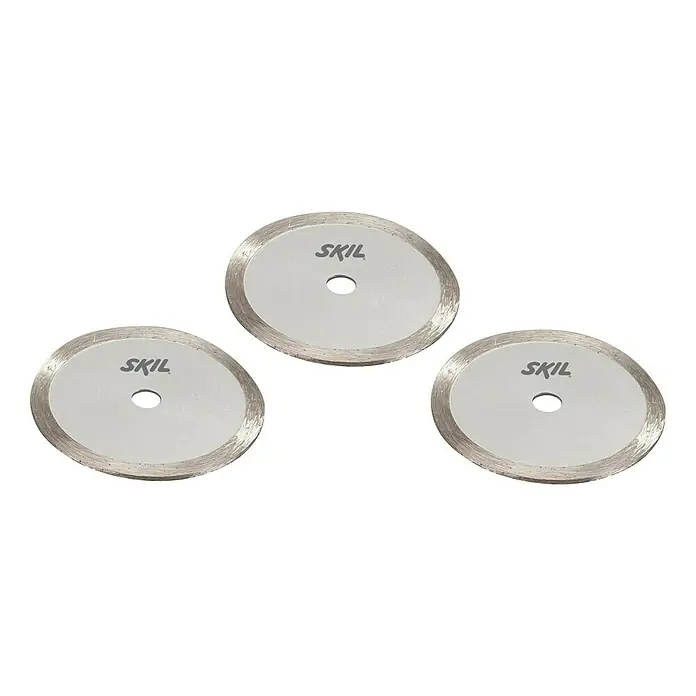 Skil Set diamantdoorslijpschijven - Passend bij: Skil MHKS 5330, 3 -delig - Top-down weergave