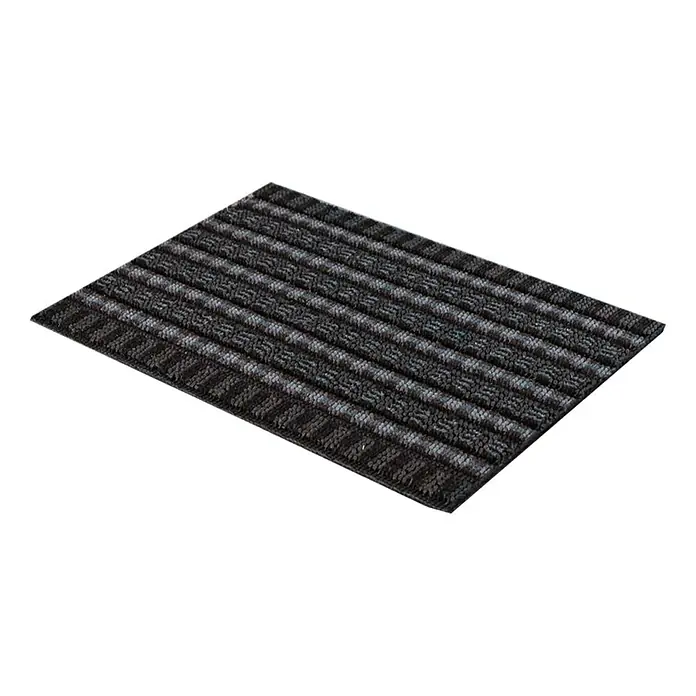 Astra Fußmatte Poly Brush - Schwarz, 40 x 60 cm, 100 % Polypropylen