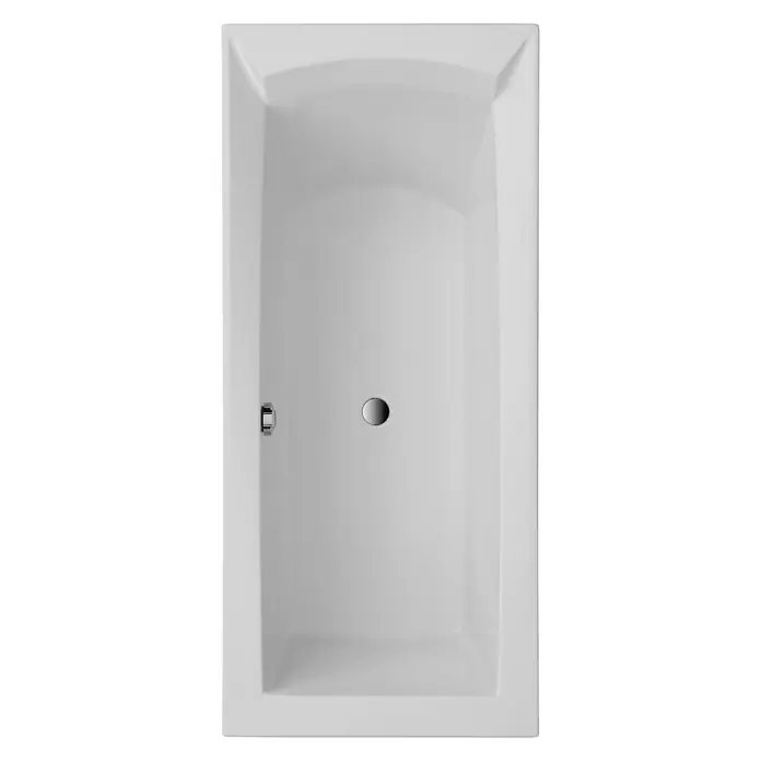 Ottofond Badewanne Tacoma - 180 x 80 cm, Sanitäracryl, Weiß - Ansicht von oben