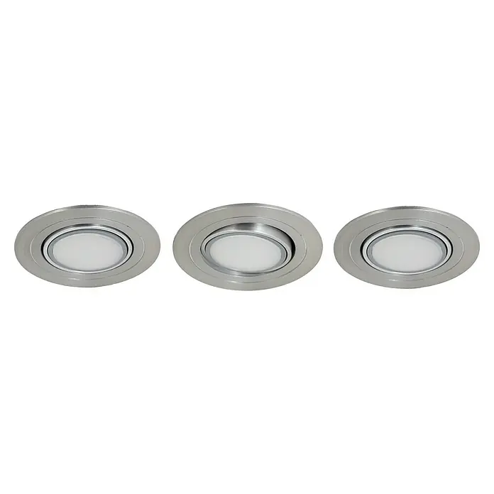 Tween Light LED süllyesztett világítás készlet - 15 W, Ezüst, Meleg fehér