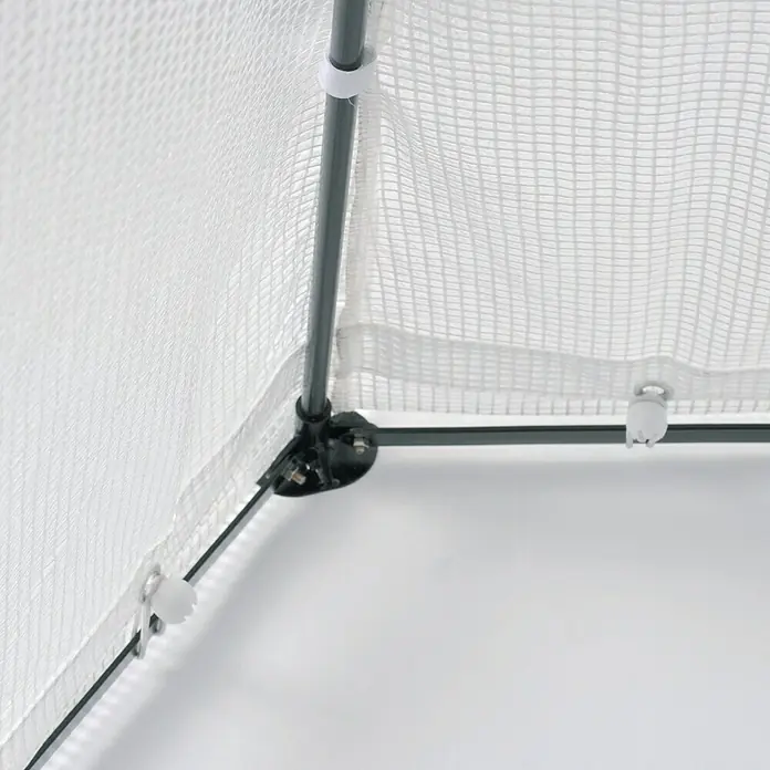 Winterschutzzelt - Ø x H: 3,2 x 2,8 m, Folienstärke: 150 g/m²