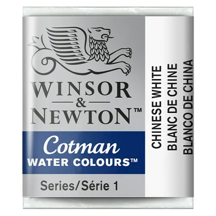 Winsor & Newton Cotman Aquarelverf - Chinese White, Pot - Vooraanzicht