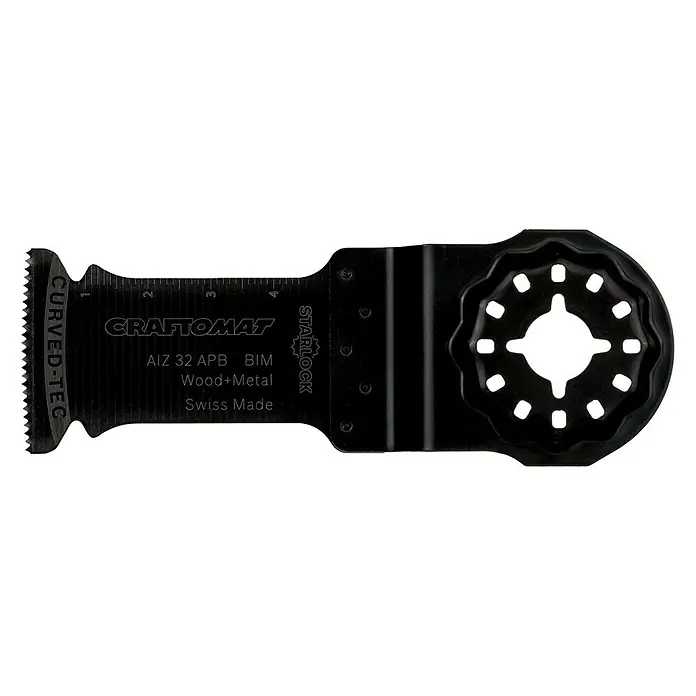 Craftomat Nastavak za višenamjenski alat AIZ 28 EB - 50 x 28 mm, Drvo/metal/plastika - Pogled sprijeda