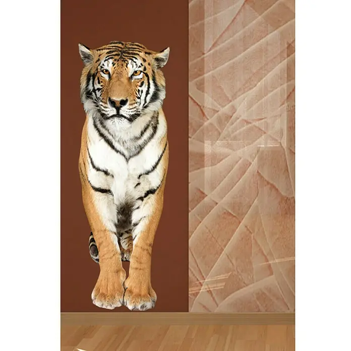 Vinilo de pared - Tigre, 58 x 172 cm - Foto ambiente