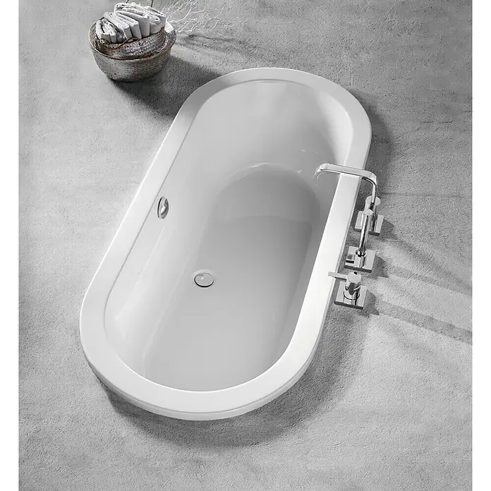 Camargue Badewanne St. Jean - L x B: 180 x 80 cm, Sanitäracryl