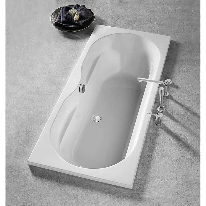 Camargue Montpellier Kada - D x Š: 190 x 90 cm, 280 l, Sanitarni akril