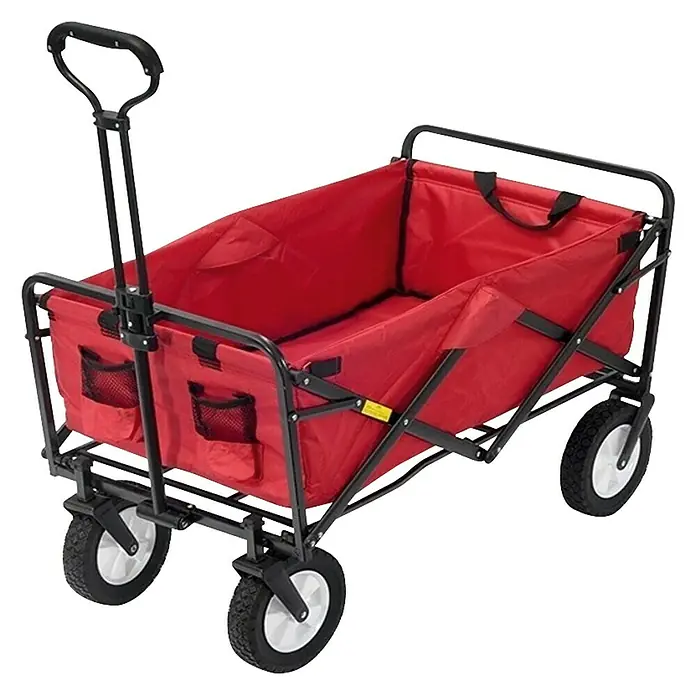 Faltbarer Bollerwagen Beach Waggon - 89 x 51,5 x 57,5 cm, Belastbarkeit: 60 kg, Faltbar