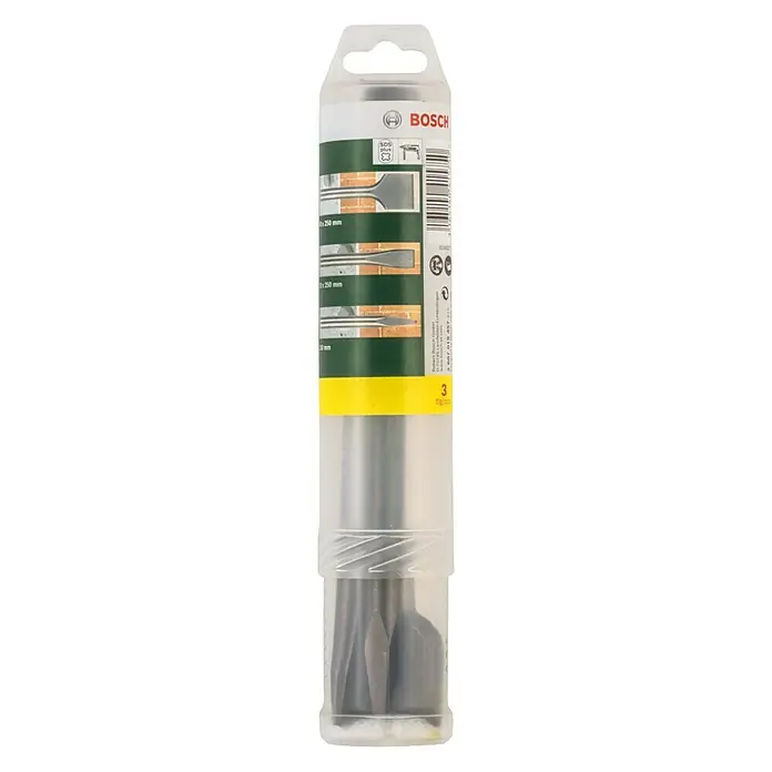 Bosch Set dlijeta - SDS Plus, 3 -dij. - Pogled sprijeda