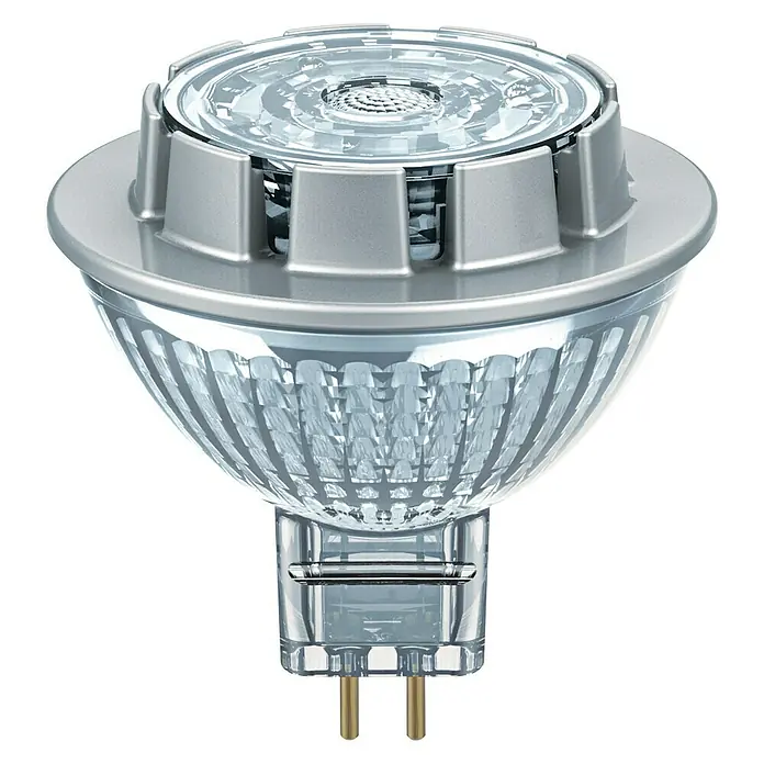 Osram LED reflektorska svjetiljka Superstar MR16 - 7,8 W, Kut svjetlosnog snopa: 36 °, Hladna bijela, Može se prigušiti - Pogled odozgo