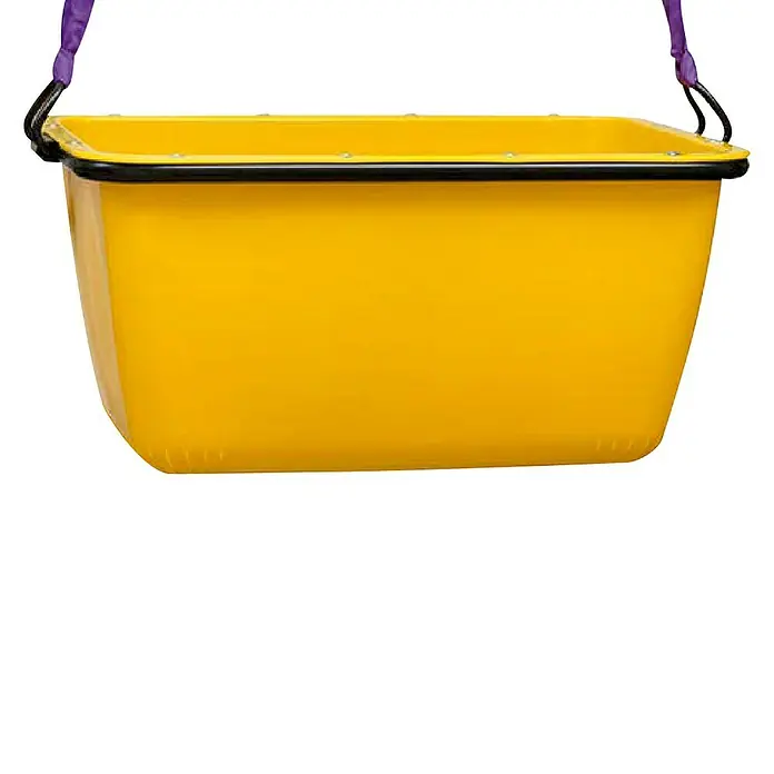 Probau Fertigmörtelkübel - Fassungsvermögen: 200 l, Kranbar, 99,5 x 66,3 x 49 cm - Vorderansicht
