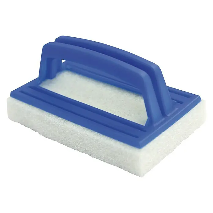 Steinbach Handschrubber Deluxe - Mit Griff, Breite: 8,5 cm - Linke Seitenansicht