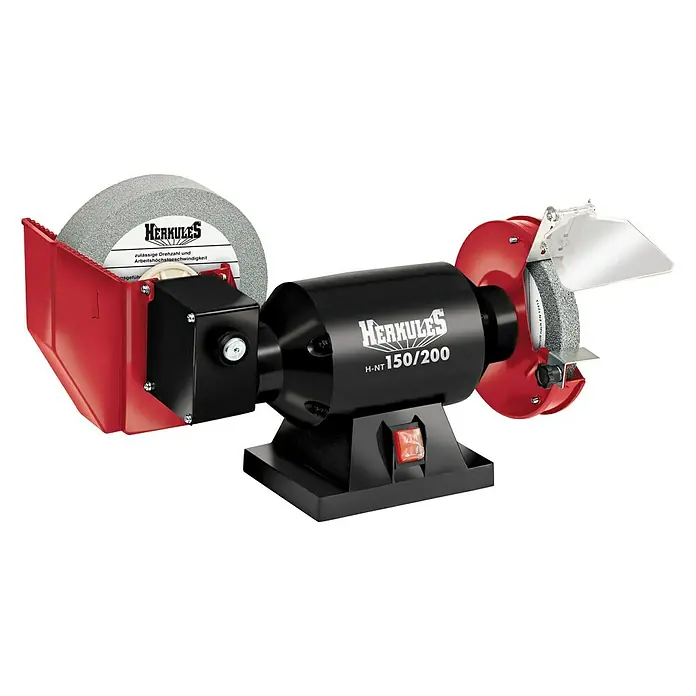 Herkules Nass-Trockenschleifer H-NT 150/200 - 250 W, Drehzahl: 2.950 U/min (Trockenschleifscheibe) - Vorderansicht