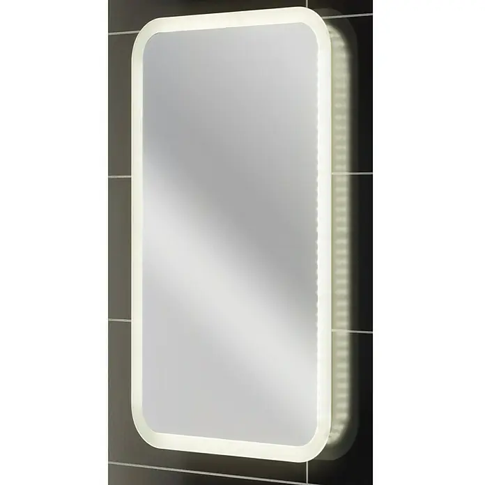 Camargue Stella K welcome Ogledalo s LED rasvjetom - 45 x 73 cm, LED - Pogled s lijeve strane
