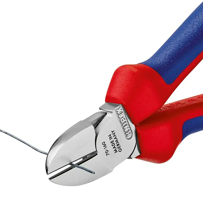 Knipex Seitenschneider - Länge: 160 mm, Material Griff: Mehrkomponenten-Hülle, Verchromt