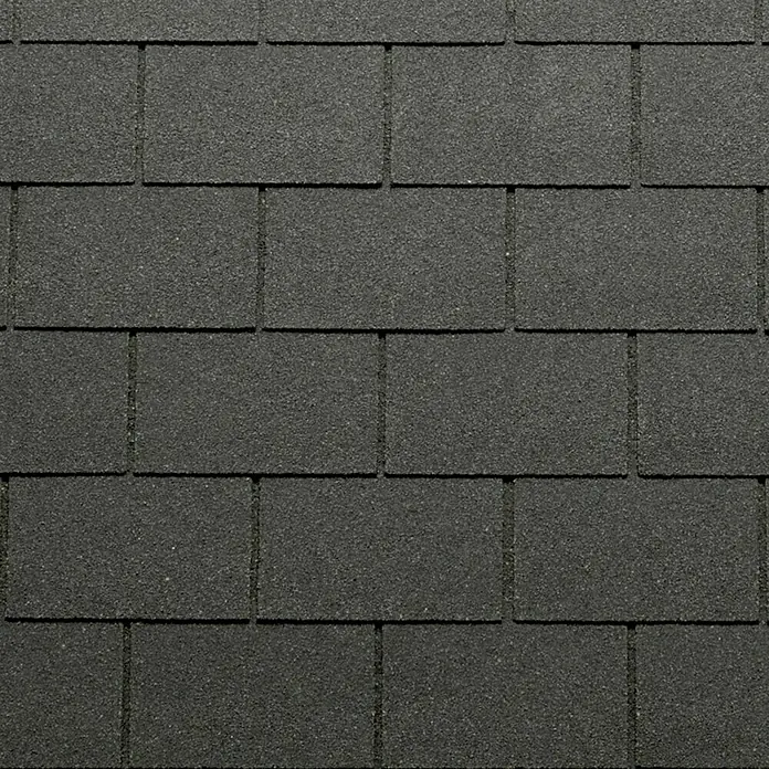 Tegola Canadese Bitumenschindeln - 25 Stk., Schwarz, Rechteckig