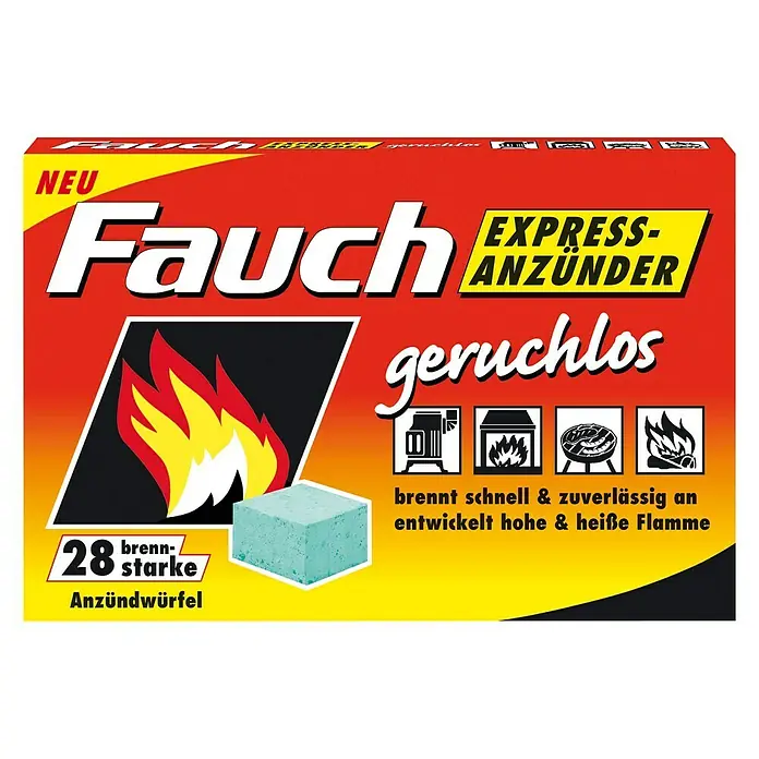Anzünder Fauch Express Geruchlos - 28 Stk.