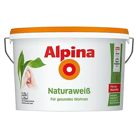 Alpina  Wandfarbe Naturaweiß