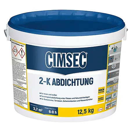 Cimsec  Feuchtigkeitsabdichtung 2-Komponenten