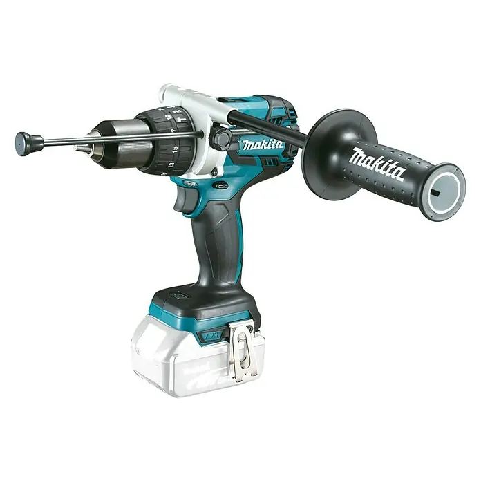 Makita Akku-Schlagbohrschrauber DHP481Z - 18 V, Li-Ionen, Ohne Akku, Leerlaufdrehzahl: 0 U/min - 2.100 U/min