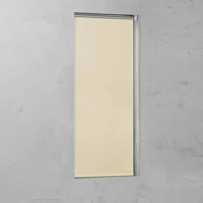 Expo Ambiente Rollo Mini - B x H: 60 x 150 cm, Creme, Verdunkelnd - Vorderansicht