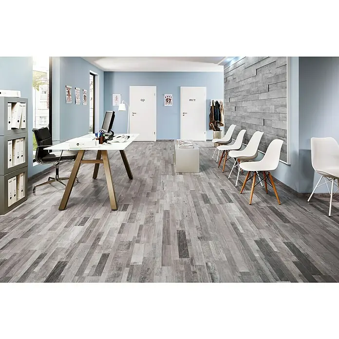 LOGOCLIC Paneli Wall Effect 3D Carrara - 1.296 x 132 x 12 mm - Živopisni prikaz
