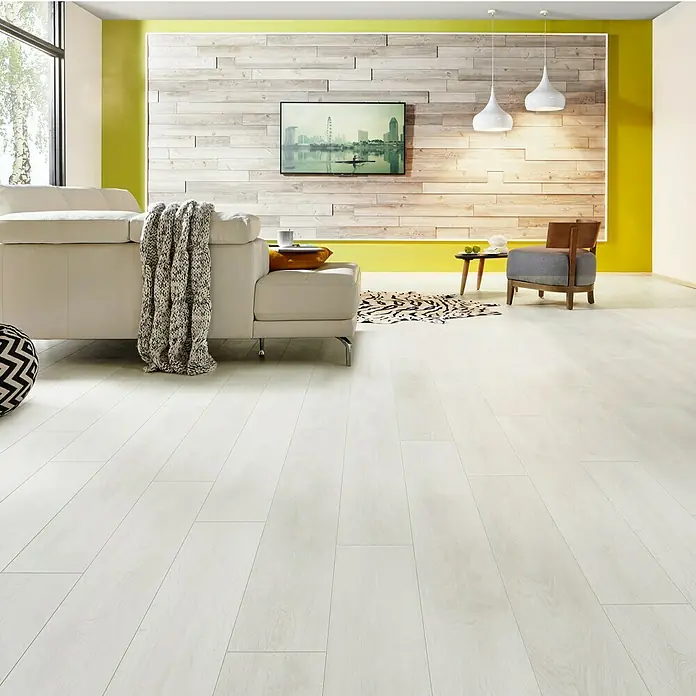 LOGOCLIC Ambienta Laminat Hrast Bastogne - 1.285 x 192 x 10 mm, Rustikalni pod - Živopisni prikaz