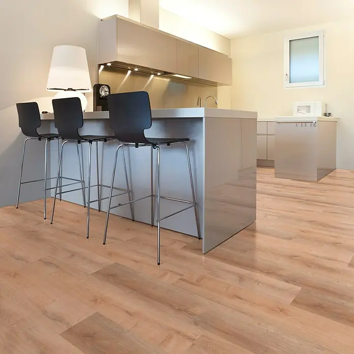 Star Clic Vinylboden More+ Golden Oak Honey - 1.210 x 220 x 5 mm, Landhausdiele - Stimmungsaufnahme