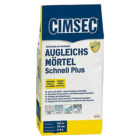 Cimsec  Ausgleichsmörtel Schnell Plus