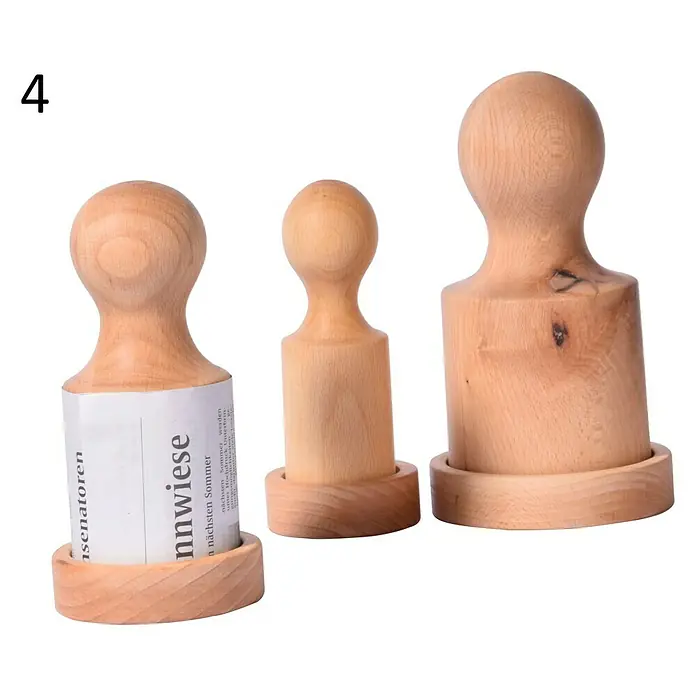 Dobar Papiertopfpressen-Set - 3 -tlg. - Anwendungsbeispiel