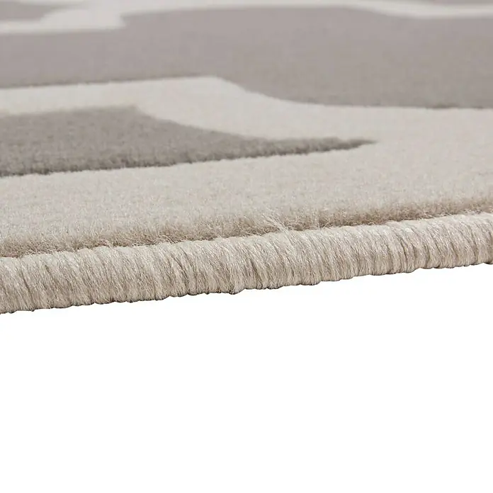 Kayoom Teppich Maroc 2087 - Silber, L x B: 230 x 160 cm, 100 % Polyester - Detailaufnahme