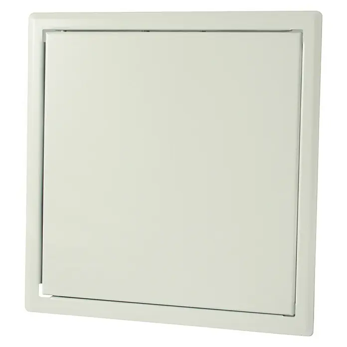 Probau Revisionstür - 20 x 20 cm, Verzinkt, Druckverschluss - Vorderansicht