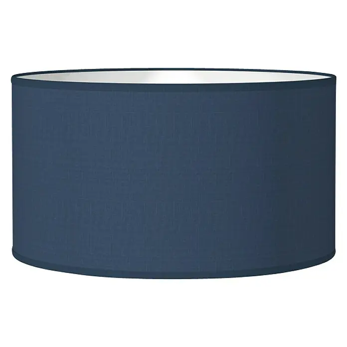Home Sweet Home Lampenschirm Bling - Ø x H: 40 x 22 cm, Dark Denim, Baumwolle, Rund