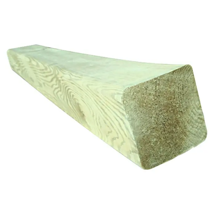 Poste de madera - 300 x 9 x 9 cm, Pino, Natural
