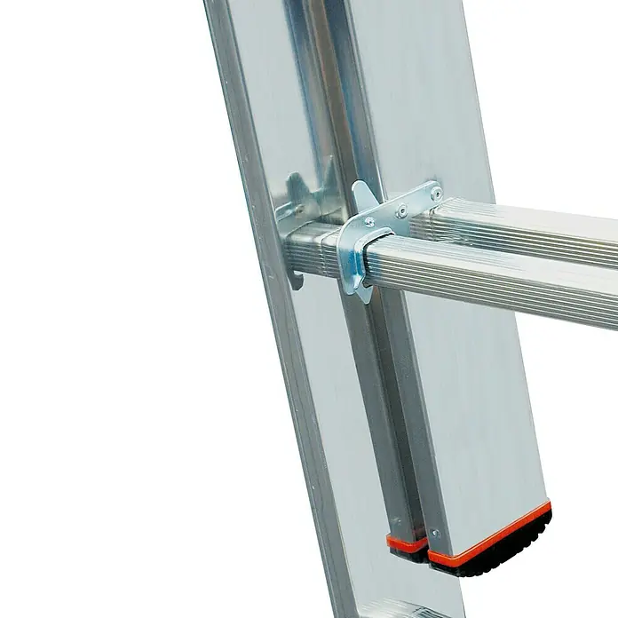 Krause Monto Višenamjenske ljestve na izvlačenje - Funkcija stepenica, Radna visina: 6,05 m, 3 x 8 prečki, Aluminij - Detaljan prikaz