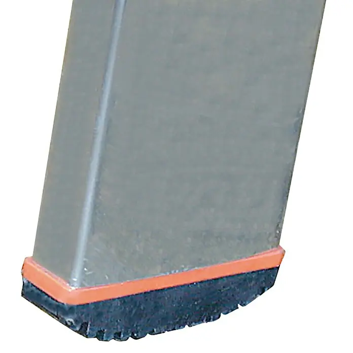 Krause Sprossen-Anlegeleiter Sibilo - 9 Sprossen, Arbeitshöhe: 3,6 m, Aluminium - Detailaufnahme